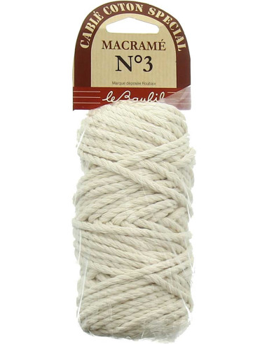 Special macramé cotton No. 3