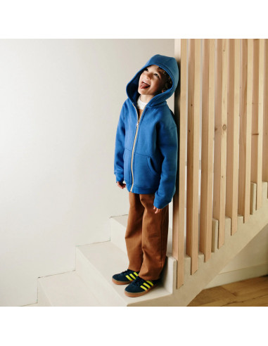 Unisex zipped sweatshirt pattern Liverpool - Ikatee