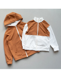 Unisex zipped sweatshirt pattern Liverpool - Ikatee 2