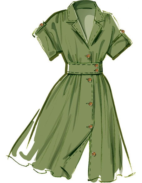 Dress pattern - McCall's 8556