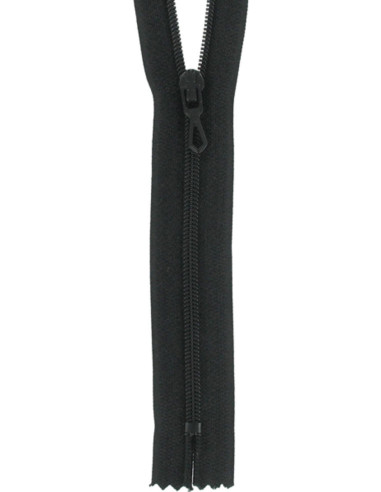 Nylon zipper - Black