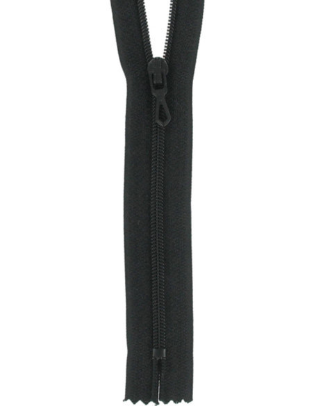 Nylon zipper - Black