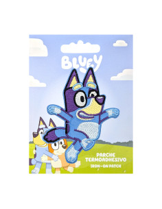 Bluey Embroidered Patch - Happy