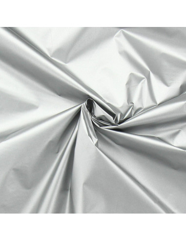 Blackout shade fabric - Silver