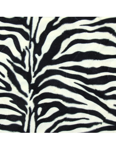 Animal skin effect fabric - Zebra