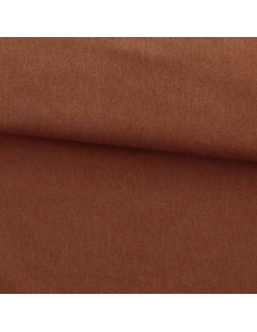 Stretch denim jeans fabric - Rust