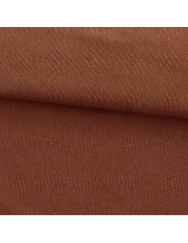 Stretch denim jeans fabric - Rust
