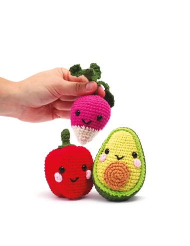 Amigurumi Crochet Kit - My Vegetables