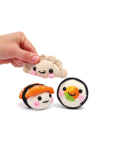 Amigurumi Crochet Kit - My Sushi