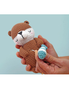 Amigurumi Crochet Kit - Musical Otter 2