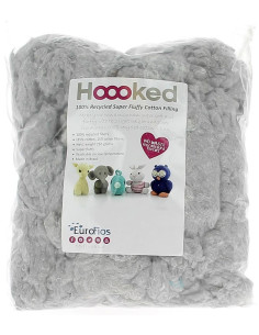 Hoooked Padding Fiber 250 g - Cloud Gray