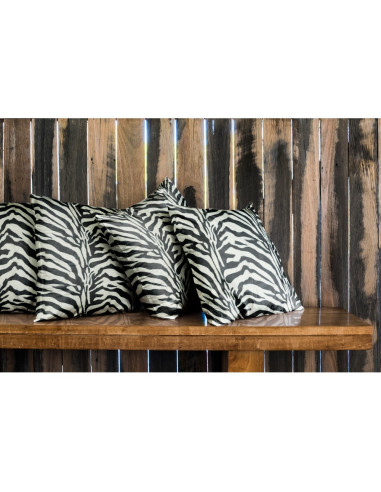 Animal skin effect fabric - Zebra