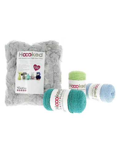Hoooked Padding Fiber 250 g - Cloud Gray