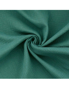 Double gauze cotton fabric - Eucalyptus