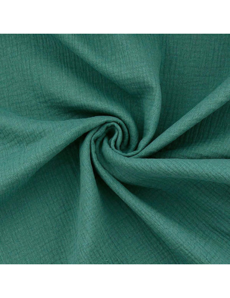 Double gauze cotton fabric - Eucalyptus