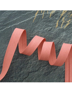 Polycotton bias tape - Peach