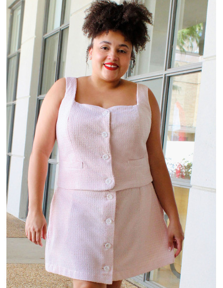 Top and Skirt Pattern - Know Me 2107