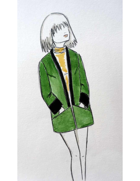 Sable Jacket Pattern - Maison Fauve