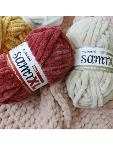 Chenille yarn Samt XL myboshi