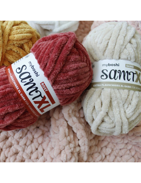 Samt XL chenille yarn Myboshi