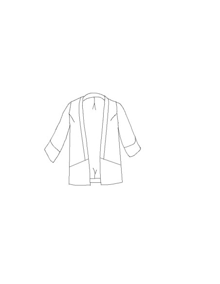 Sable Jacket Pattern - Maison Fauve