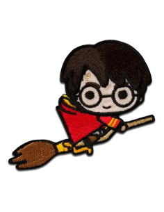 Harry Potter iron-on patch - Harry on his broom