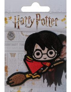 Harry Potter iron-on patch - Harry on his broom 2