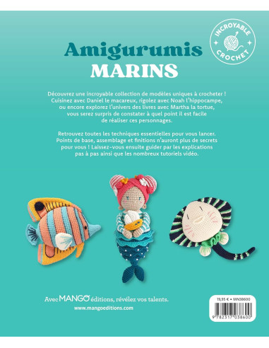 Livre amigurumis marins