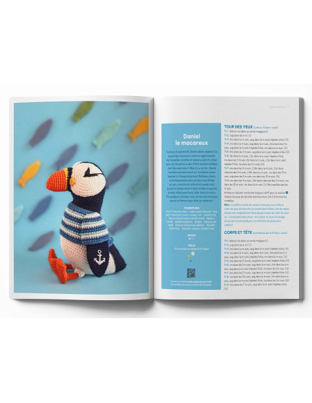 Livre amigurumis marins