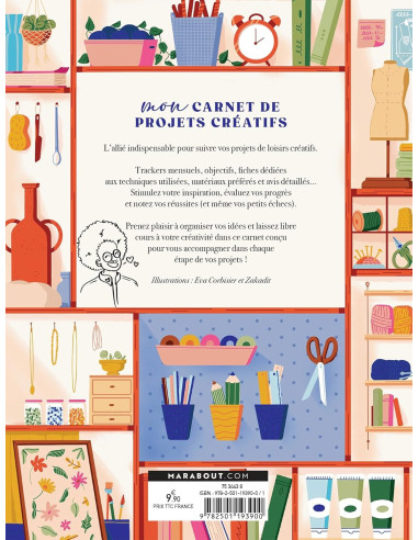 Book my creative project notebook
