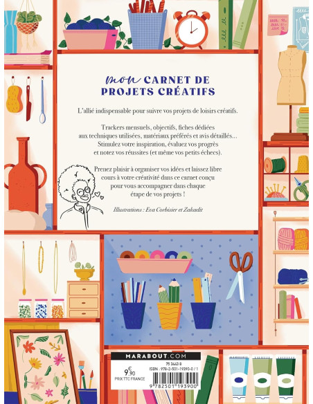Book my creative project notebook