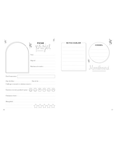 Book my creative project notebook