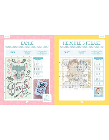 Disney cross-stitch book