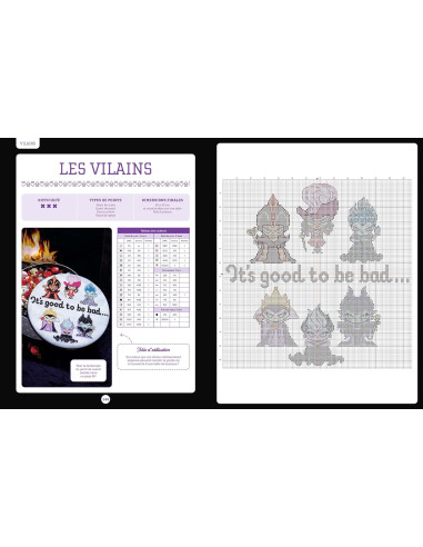 Disney cross-stitch book
