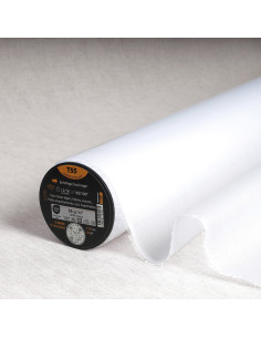 Light fusible woven interfacing - White