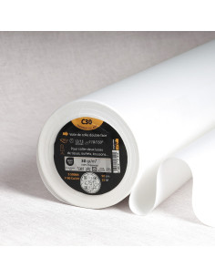 Double-sided adhesive veil - White