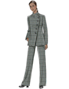 Jacket and pants pattern - Vogue 9274