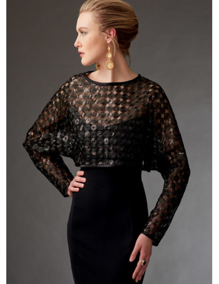 Bolero and Mini Cape Pattern - Vogue 9276