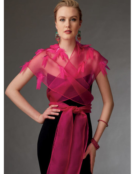 Bolero and Mini Cape Pattern - Vogue 9276