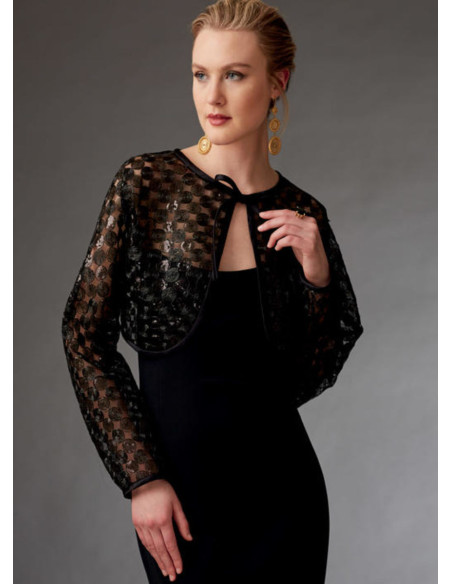 Bolero and Mini Cape Pattern - Vogue 9276