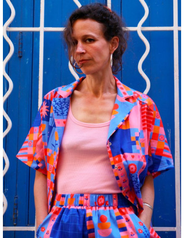 Patron de chemise Wayra - Marmaï Patterns
