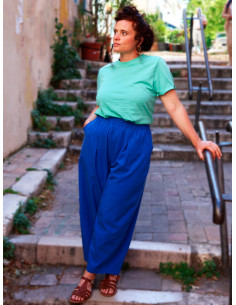 Wide leg or barrel pants pattern Inti - Marmaï Patterns
