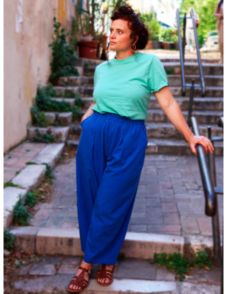 Wide leg or barrel pants pattern Inti - Marmaï Patterns