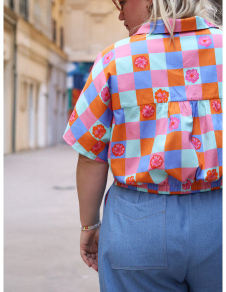 Patron de pantalon, wide leg ou barrel Inti - Marmaï Patterns