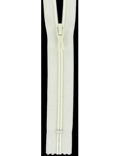 Nylon zipper - Ivory