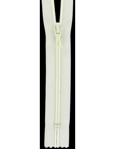Nylon zipper - Ivory