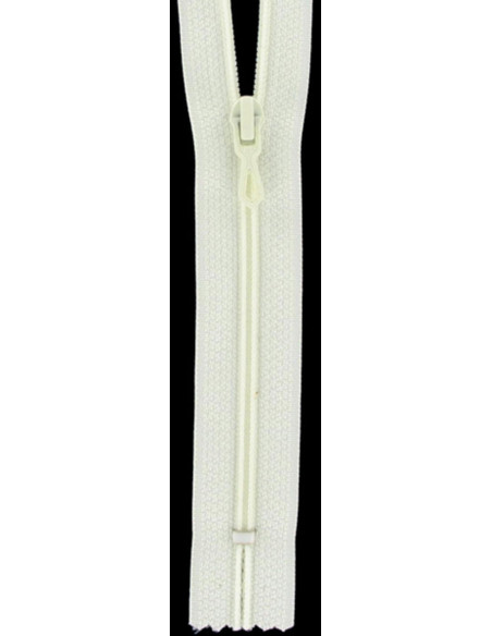 Nylon zipper - Ivory