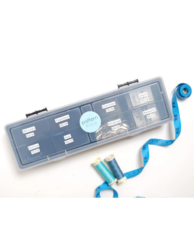Multi-compartment box for Patterntrace needles