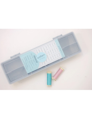 Boite multi compartiments pour aiguilles machine Patterntrace