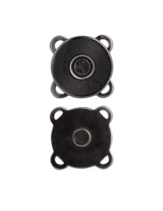19 mm magnetic snap buttons to sew - Black 2